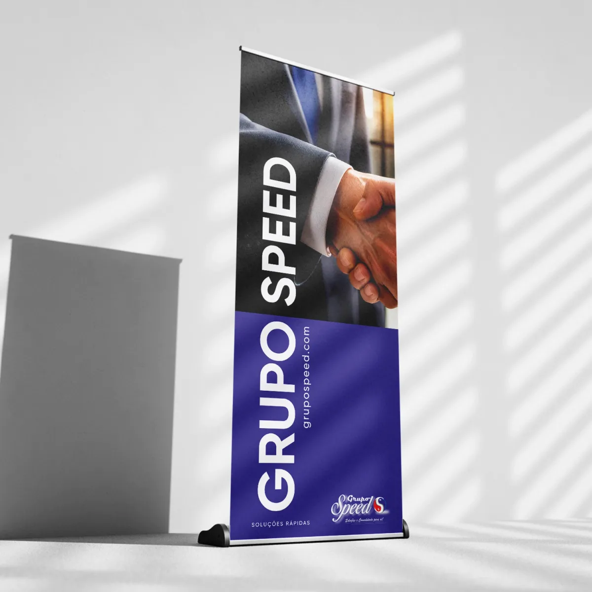 Roll-up 85x200 com Estrutura